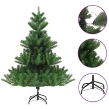 vidaXL Künstlicher Weihnachtsbaum Nordmanntanne Grün 210 cm