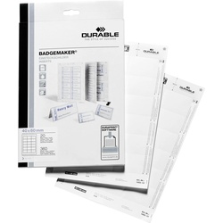 Durable, Informationsschild, Namensschilder Etiketten Badgemaker
