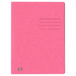 Oxford 400116212, Konventioneller Dateiordner, A4, Karton, Pink, Landschaftsport