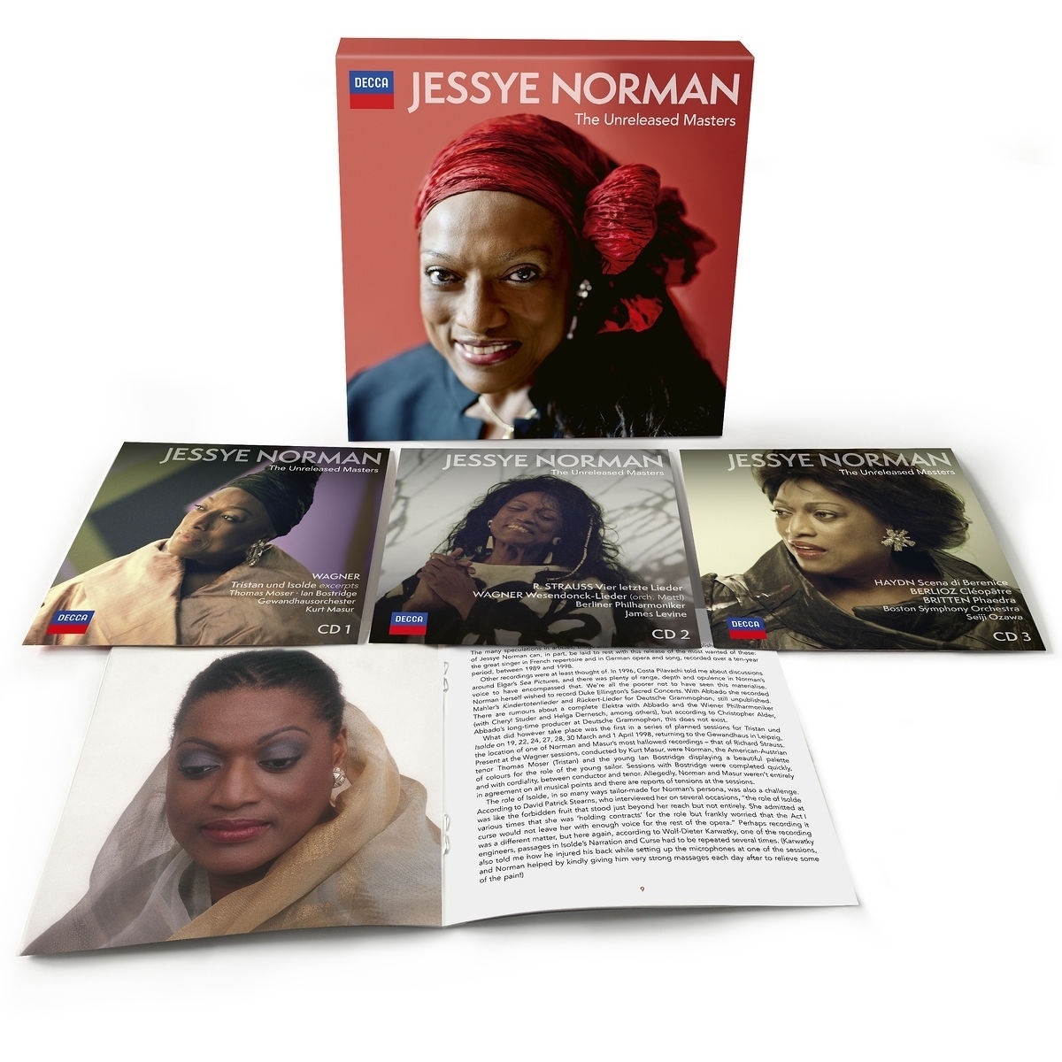 Jessye Norman-The Unreleased Masters - Jessye Norman. (CD)