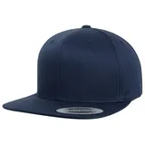 Flexfit Organic Cotton Snapback Cap, Navy,