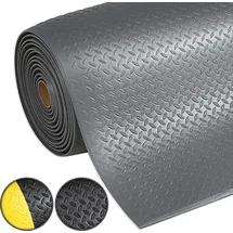 etm Arbeitsplatzmatte PVC 60 x 250 cm Grau