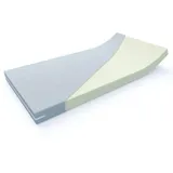 MSS e.K. Rollmatratze 70 x 200 x 11 cm H3, Bezug Blau, Schaumstoff