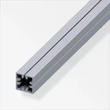 Alfer Quadratrohr 1 m 23,5 mm Aluminium roh blank