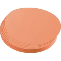 Franken Moderationskarten orange Ø 19,5 cm, 500 St.