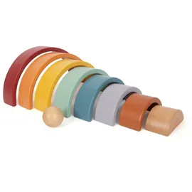 Small Foot Company Holzbausteine Regenbogen "Safari" (12318)