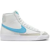 NIKE Lifestyle - Schuhe Kinder - Sneakers Blazer Mid 77 Kids (GS), Größe 38 1⁄2 in Weiß SUMMIT WHITE/AQUARIUS BLUE-PHOTON D