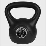 GORILLA SPORTS Kettlebell Kettlebell aus Kunststoff 2-20 KG schwarz