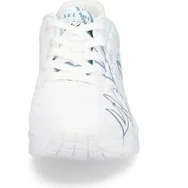 SKECHERS UNO Spread The Love Damen Weite M Weiß/Blau/Türkis 37