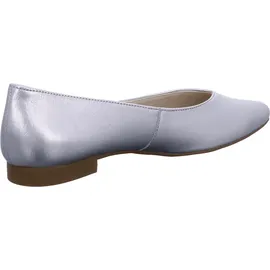 Paul Green Ballerinas in Metallic Silver / 6.5 UK