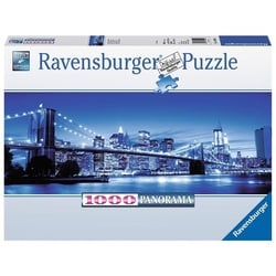 Ravensburger Puzzle Leuchtendes New York, 1000 Puzzleteile, Made in Germany, FSC® - schützt Wald - weltweit bunt