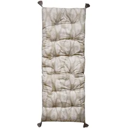 Chic Antique Aix Matratze mit Tropischen Blattmotiv, L180/B70 cm, Beige