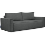 konsimo® Konsimo, Sofa, Napi Ii (3-Sitzer) - 2 Jahre Gewährleistung - mind. 14 Tage Rückgaberecht - Schwarz