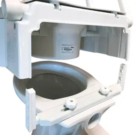 DRIVE Toilettensitzerhöhung TSE 120 Plus mit Armlehnen weiß