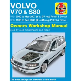 Haynes Volvo V70 / S80 Petrol & Diesel (98 - 07) Haynes Repair Manual