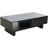 Oviala Couchtisch 120 x 0 x 0 cm Schwarz