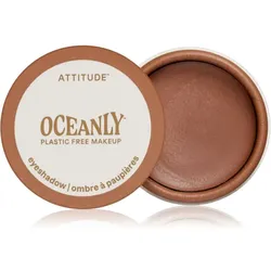Attitude Oceanly Plastic Free Makeup Lidschatten-Creme mit Matt-Effekt Farbton Brown Sugar 5 ml