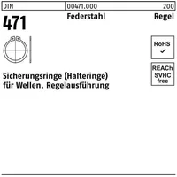 Industrial Quality Supplies DIN 471 Sicherungsringe Federstahl 215 x