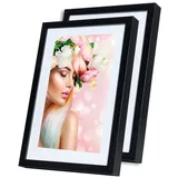 Ideal Trend Bilderrahmen Lifestyle schwarz 20x30 cm 2er Set
