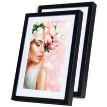 Ideal Trend Bilderrahmen Lifestyle schwarz 20x30 cm 2er Set