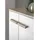 furn.design Waschbeckenunterschrank 60 x 82 x 40 cm Weiß Hochglanz/Eiche