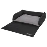 Kerbl Auto-Hundebett 80 x 60 cm grau und schwarz