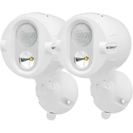 MR. BEAMS LED-Außenstrahler mit Bewegungsmelder MBN342 Weiß 2er-Pack
