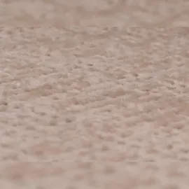 Mendler Relaxsessel HWC-C76, Schaukelstuhl Schwingstuhl mit Hocker Stoff Chenille (465g/m2) Öko-Tex ~ creme, Gestell dunkel