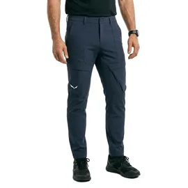 Salewa Puez Durastretch Warm Cargo Hosen Navy Blazer S