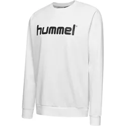 hummel GO Baumwoll Logo Sweatshirt Kinder white 116