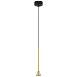 Nova Luce Net 1-flg. 6 W 30 cm schwarz