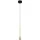 Nova Luce Net 1-flg. 6 W 30 cm schwarz
