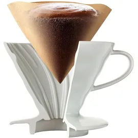 Hario V60 Coffee Dripper 02 Ceramic White