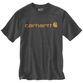 CARHARTT Core LOGO T-Shirt Men carbon heather XS