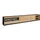 SKRAUT HOME Lowboard 310x50x37 cm Eiche Schwarz Holzwerkstoff