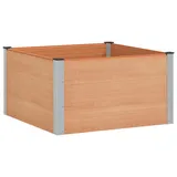vidaXL Hochbeet 100 x 100 x 54 cm Braun