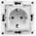 Shelly Wall Socket EU weiß,