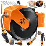 Kesser Schlauchtrommel 25 m orange/schwarz