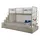 aea Kinderzimmer Schlafzimmer Set Holz Möbel Etagenbett Hochbett Tisch 3tlg - Beige