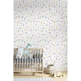 KOMAR Winnie Pooh Summer 53 x 1000 cm 1 Rolle Vliestapete bunt 34193