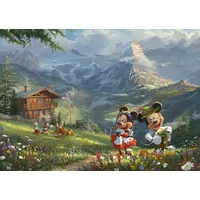 Schmidt Spiele Schmidt 59938 - Minnie in den Alpen, 1000 Teile