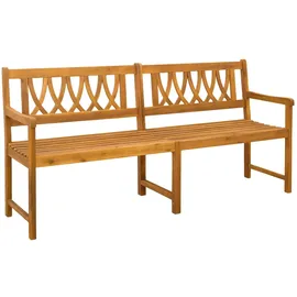 vidaXL Gartenbank 180 x 55,5 x 90 cm Braun
