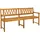 vidaXL Gartenbank 180 x 55,5 x 90 cm Braun