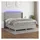 vidaXL Boxspringbett 180 x 200 cm Hellgrau