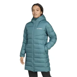 adidas Parka Mantel Damen Tealblau S