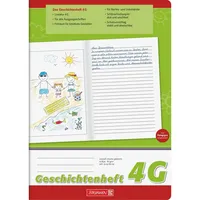 Brunnen Geschichtenheft A4 16 Blatt,