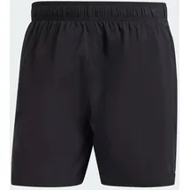 Adidas Solid CLX Short-Length Badeshorts Black / Lucid Lemon 4XL