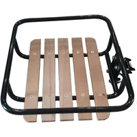Lastpak Gepäckträger Frontträger Schwarz Holz 24 oder 28