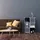 Relaxdays Regalsystem 6 Türen 98 x 66 x 32 cm Schwarz