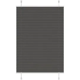 vidaXL Plissee 85 x 150 cm schwarz